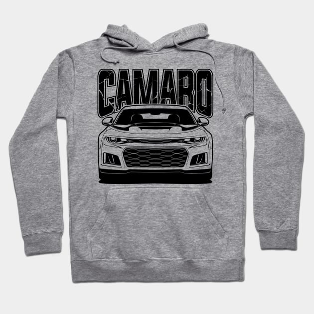 Chevy Camaro ZL1 Hoodie by CreativeRAS